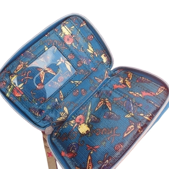 SAKROOTS blue and multi colored wallet - Picture 3 of 3